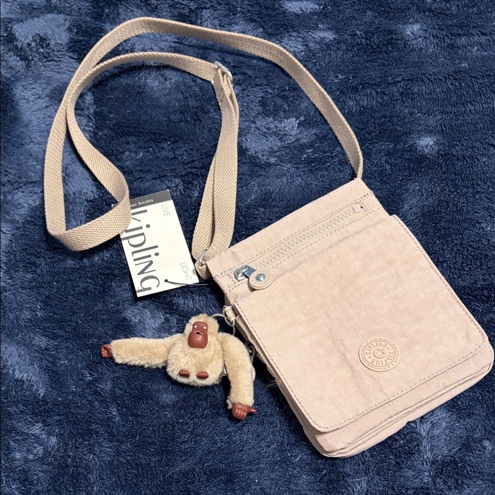 Kipling El Dorado Golden Tan  Crossbody Bag